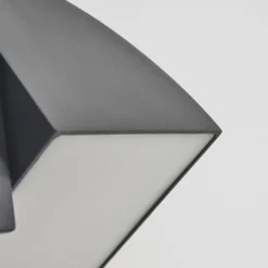 hofstein Applique murale d'extérieur Kontenga LED Anthracite, 2 lumières