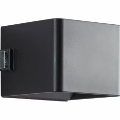 Luminaires Brilliant Applique murale d'extérieur Brilliant Iseo LED Noir, 1 lumière