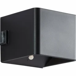 Luminaires Brilliant Applique murale d'extérieur Brilliant Iseo LED Noir, 1 lumière