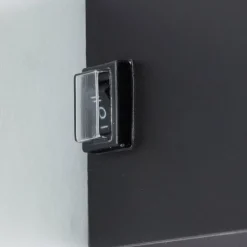 Luminaires Brilliant Applique murale d'extérieur Brilliant Iseo LED Noir, 1 lumière