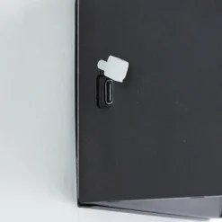 Luminaires Brilliant Applique murale d'extérieur Brilliant Iseo LED Noir, 1 lumière