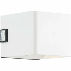 Luminaires Brilliant Applique murale d'extérieur Brilliant Iseo LED Blanc, 1 lumière