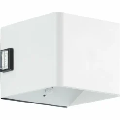 Luminaires Brilliant Applique murale d'extérieur Brilliant Iseo LED Blanc, 1 lumière