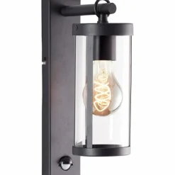 Luminaires Brilliant Applique murale d'extérieur Brilliant Sidney Noir, 1 lumière