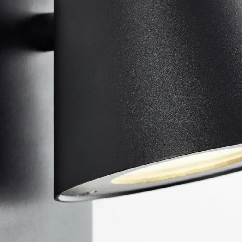 Luminaires Brilliant Applique murale d'extérieur Brilliant Bari Noir, 1 lumière