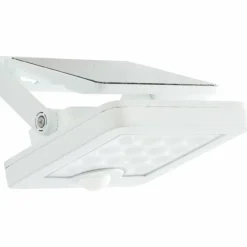 Luminaires Brilliant Applique murale d'extérieur Brilliant Luton LED Blanc, 1 lumière, Détecteur de mouvement