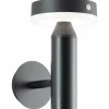 Luminaires Brilliant Applique murale d'extérieur Brilliant Magua LED Noir, 1 lumière