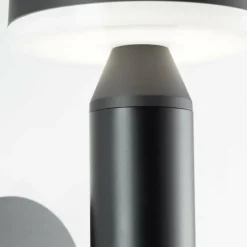 Luminaires Brilliant Applique murale d'extérieur Brilliant Magua LED Noir, 1 lumière