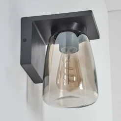 hofstein Applique murale d'extérieur Aquin Anthracite, 1 lumière