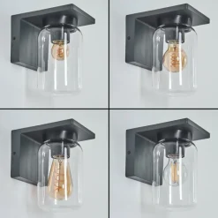 hofstein Applique murale d'extérieur Aquin Anthracite, 1 lumière