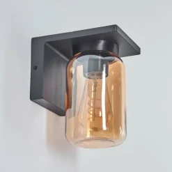 hofstein Applique murale d'extérieur Aquin Anthracite, 1 lumière