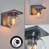 hofstein Applique murale d'extérieur Aquin Anthracite, 1 lumière