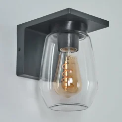 hofstein Applique murale d'extérieur Aquin Anthracite, 1 lumière