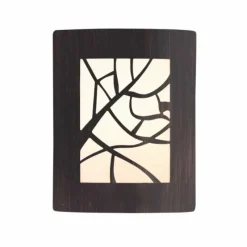 Luminaires Rustiques-Luminaires Brilliant Applique murale d'extérieur Brilliant Whitney Transparent, 1 lumière