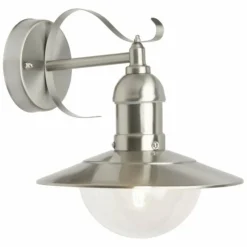 Luminaires Rustiques-Luminaires Brilliant Applique murale d'extérieur Brilliant Arto Acier inoxydable, 1 lumière
