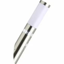 Luminaires Brilliant Applique murale d'extérieur Brilliant Bole Acier inoxydable, 1 lumière, Détecteur de mouvement