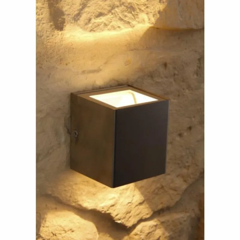 Luminaires LCD Applique murale d'extérieur LCD Acier inoxydable, 1 lumière