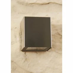 Luminaires LCD Applique murale d'extérieur LCD Acier inoxydable, 1 lumière