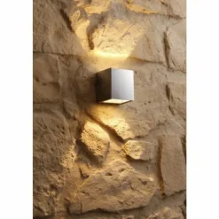 Luminaires LCD Applique murale d'extérieur LCD Acier inoxydable, 1 lumière
