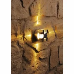 Luminaires Konstsmide Applique murale d'extérieur Konstsmide Monza LED Acier inoxydable, 1 lumière