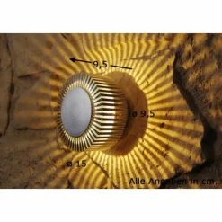 Luminaires Konstsmide Applique murale d'extérieur Konstsmide LED Aluminium, Acier inoxydable, 1 lumière