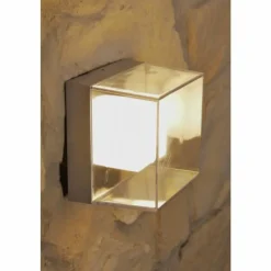 Luminaires Konstsmide Applique murale d'extérieur Konstsmide LED Acier inoxydable, Gris, Transparent, 6 lumières