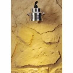 Luminaires Konstsmide Applique murale d'extérieur Konstsmide Monza LED Aluminium, Acier inoxydable, 6 lumières, Détecteur de mouvement