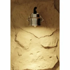 Luminaires Konstsmide Applique murale d'extérieur Konstsmide Monza LED Aluminium, Acier inoxydable, 6 lumières, Détecteur de mouvement