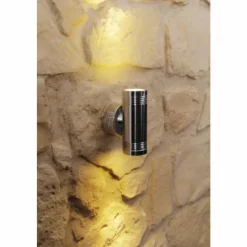 Luminaires Konstsmide Applique murale d'extérieur Konstsmide Monza LED Aluminium, Acier inoxydable, 6 lumières