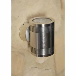 Luminaires Konstsmide Applique murale d'extérieur Konstsmide Monza LED Aluminium, Acier inoxydable, 1 lumière