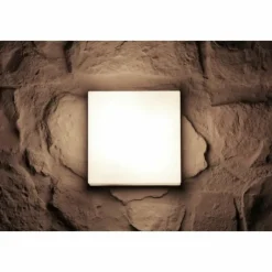 Luminaires Konstsmide Applique murale d'extérieur Konstsmide SANREO Acier inoxydable, Gris, Blanc, 1 lumière