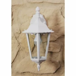 Luminaires Konstsmide Applique murale d'extérieur Konstsmide FIRENZE Transparent, Blanc, 1 lumière