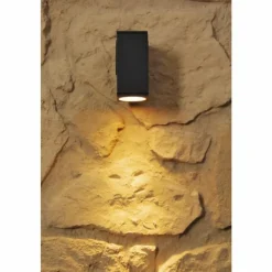 Luminaires Konstsmide Applique murale d'extérieur Konstsmide MONZA Anthracite, Noir, 1 lumière