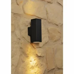 Luminaires Konstsmide Applique murale d'extérieur Konstsmide MONZA Anthracite, Noir, 1 lumière