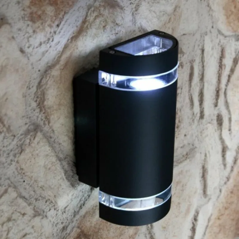 Luminaires Lutec Applique murale d'extérieur LUTEC FOCUS Anthracite, 2 lumières