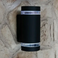 Luminaires Lutec Applique murale d'extérieur LUTEC FOCUS Anthracite, 2 lumières