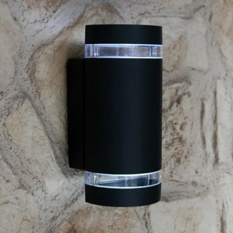 Luminaires Lutec Applique murale d'extérieur LUTEC FOCUS Anthracite, 2 lumières