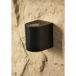 Luminaires Nordlux Applique murale d'extérieur Nordlux CANTO LED Noir, 2 lumières