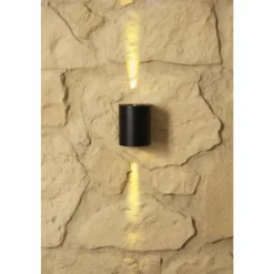 Luminaires Nordlux Applique murale d'extérieur Nordlux CANTO LED Noir, 2 lumières