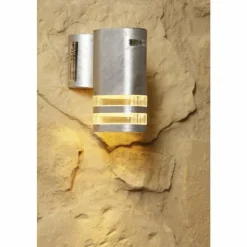 Luminaires Konstsmide Applique murale d'extérieur Konstsmide Modena Acier inoxydable