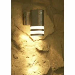 Luminaires Konstsmide Applique murale d'extérieur Konstsmide Modena Acier inoxydable