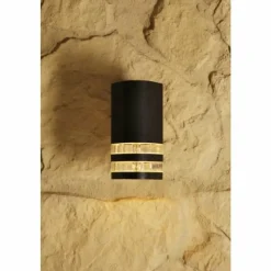 Luminaires Konstsmide Applique murale d'extérieur Konstsmide MODENA Noir, 1 lumière