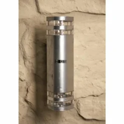 Luminaires Konstsmide Applique murale d'extérieur Konstsmide MODENA Acier inoxydable, 2 lumières