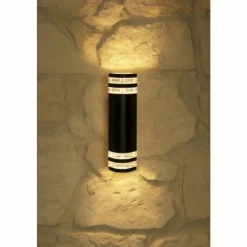 Luminaires Konstsmide Applique murale d'extérieur Konstsmide Modena Noir, 2 lumières