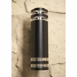 Luminaires Konstsmide Applique murale d'extérieur Konstsmide Modena Noir, 2 lumières