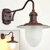 hofstein Applique murale d'extérieur Lucide ARUBA Brun, Rouille, 1 lumière