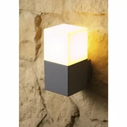 Luminaires Trio Applique murale d'extérieur Trio HUDSON Acier inoxydable, 1 lumière