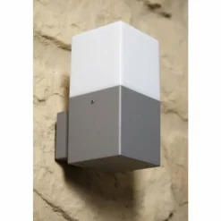 Luminaires Trio Applique murale d'extérieur Trio HUDSON Acier inoxydable, 1 lumière