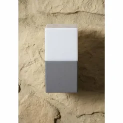 Luminaires Trio Applique murale d'extérieur Trio HUDSON Acier inoxydable, 1 lumière