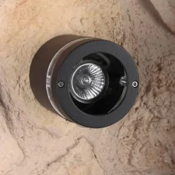 Luminaires Lutec Applique murale d'extérieur LED Lutec FOCUS Anthracite, 1 lumière